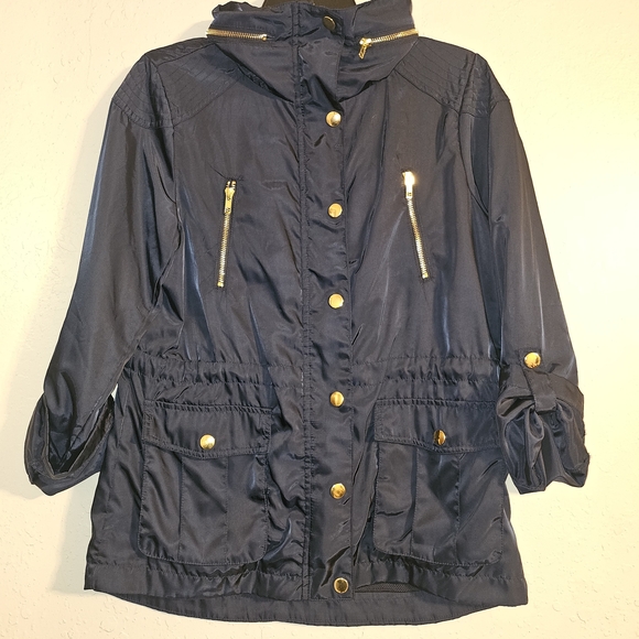 Copper Key Midnight Blue Jacket with Golden Highlights - Picture 14 of 15